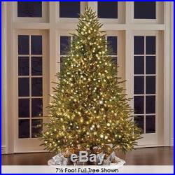 The World’s Best Prelit Fraser Fir Christmas Tree 8.5 Slim LED White Light