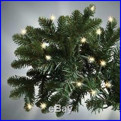 The World's Best Prelit Noble Fir 8.5' Full Clear Lights Christmas Tree