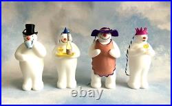 The snowman raymond briggs Set Of 13 Party Snowmen Christmas Tree Decorations