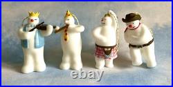 The snowman raymond briggs Set Of 13 Party Snowmen Christmas Tree Decorations