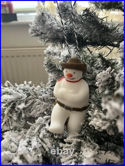 The snowman raymond briggs Set Of 13 Party Snowmen Christmas Tree Decorations