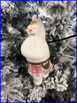 The snowman raymond briggs Set Of 13 Party Snowmen Christmas Tree Decorations