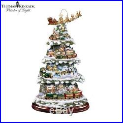 Thomas Kinkade Wonderland Express Christmas Tree Bradford Exchange