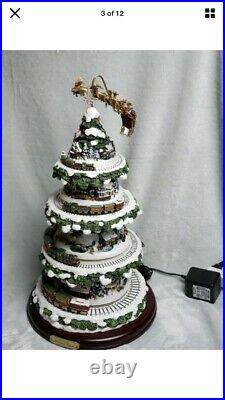 Thomas Kinkade's Wonderland Express Christmas Tree, Bradford, Village, Train