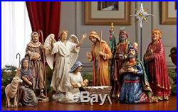 Three Kings Gifts Real Life Nativity Set 14 Inch