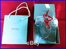 Tiffany & Co Crystal Glass Pinecone Christmas Decoration Limited Edition New