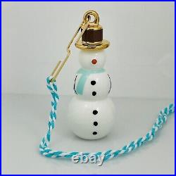 Tiffany & Co Snowman Holiday Ornament NEW