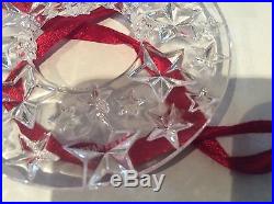Tiffany Crystal Star Christmas Ornament Holiday Decoration Gift