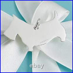 Tiffany Scottish Terrier Dog Holiday Ornament Sterling Silver Vintage