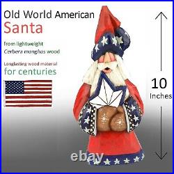 Tomte Santa Figure 10 Christmas Gnome Wood Elf Nisse Winter American US USA