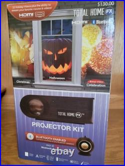 Total Home FX Projector Kit Bluetooth Christmas Halloween Year Round Fun New