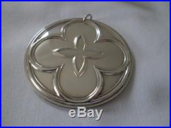 Towle Sterling 1981 Eleven Pipers Piping Pendant Ornament Medallion Vtg