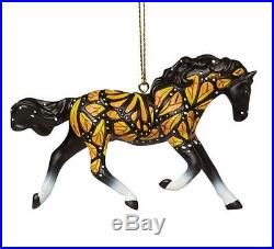 Trail of Painted Ponies Butterflies Run Free Horse Christmas Ornament 4046328