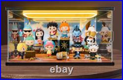 Transparent Case for ONE PIECE EDITION POP MART Labubu The Monsters Plush Doll