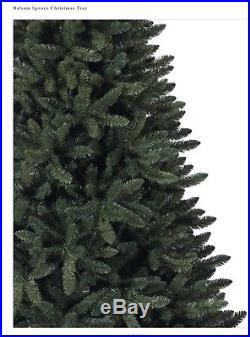 Treetopia Branded Luxury Xmas Tree -Pre-lit Clear LED 7ft Rrp £399 Balsam Spruce