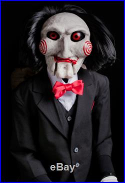 Trick or Treat SAW Billy Puppet Jigsaw Life Size Halloween Prop Decor MALG100