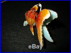 Trimsetter Cloisonne Gold Fish Ornament Dillards New Multi-Color Gorgeous with Box