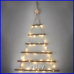 Twig Wall Christmas Tree Lit Add A Unique Decoration To Your Home 64cm