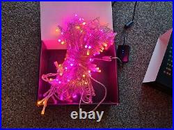 Twinkly 25×8 Led Wall Lights RGB Windows Christmas Curtains app controlled Light