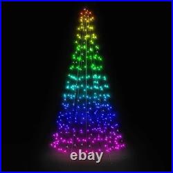 Twinkly 300RGB+W LED 6.5' Light Christmas Tree, Multi, Wifi, App, Voice Active