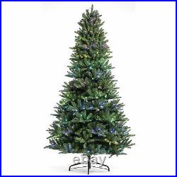 Twinkly 7.5 Foot App Controlled 400 RGB+W LED Pre Lit Artificial Tree (Open Box)