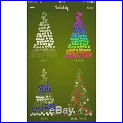 Twinkly App Controlled 225 LED Christmas Tree LED Lights Control With Your Phone