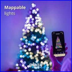 Twinkly Christmas Lights 6Ft Prelit Regal Tree 435 RGB LED Ecomm-Open Box