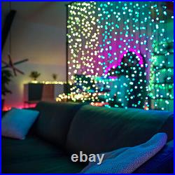 Twinkly Curtain App-Controlled Smart LED Christmas Lights 210 RGB (Open Box)