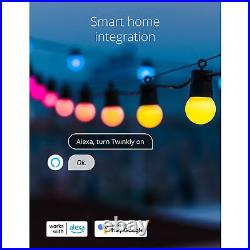 Twinkly Festoon App-Controlled Smart LED Bulb Light String 40 RGB (Open Box)