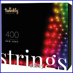 Twinkly Generation II NEW 400 LED Holiday String Lights USA OVERNIGHT INCLUDED