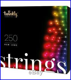 Twinkly Generation II Smart LED 250 RGB App Control String lights TWS250STP