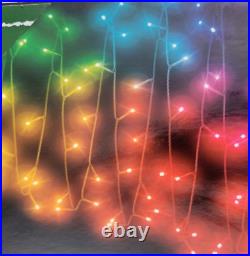 Twinkly LED Gen 2 Multicolored 400 ct String Christmas Lights 105' WIFI Alexa