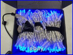 Twinkly RGB LED Christmas Lights 250 Clear Wire TW-PLC-S-CA-1x250SPP-T- V1-NOS