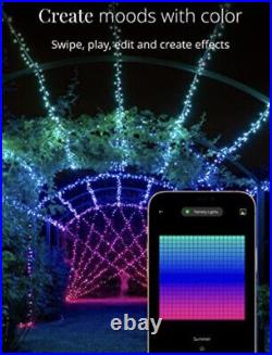 Twinkly Smart Custom 400 Bulb LED App-Controlled String Lights RGB