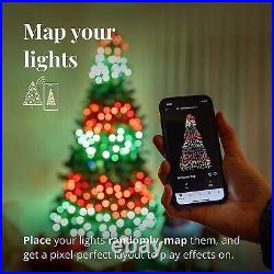 Twinkly Strings 250 RGB+W LED App-Controlled Indoor/Outdoor Lights