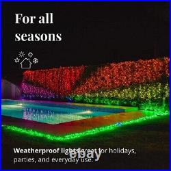 Twinkly Strings 250 RGB+W LED App-Controlled Indoor/Outdoor Lights