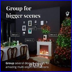 Twinkly Strings 250 RGB+W LED App-Controlled Indoor/Outdoor Lights
