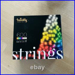 Twinkly Strings 600 LED RBG+W Lights 157.5 Ft