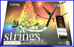 Twinkly Strings 750 LED 198 ft Mappable Lights Christmas Lights