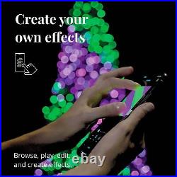 Twinkly Strings App-Controlled 400 RGB+W LED Indoor Outdoor Lighting Decoration