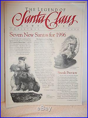 UNITED DESIGN THE LEGEND OF SANTA CLAUS LOADS OF HAPPINESS BY KEN MEMOLI 1992