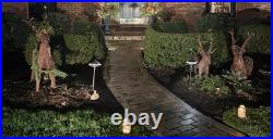 UPDATED! Grapevine Deer Outdoor Winter Holiday Decoration Family Of 6 Total