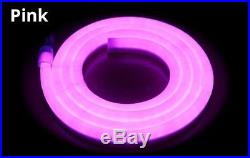 USA! 100ft LED Neon Rope Lights Flex Tube Sign Decor Outdoor Home Party Room BAR
