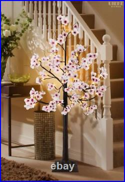 Uieke Cherry Blossom Tree, 6FT 96 Fairy Lights Artificial Lighted Tree for Ho