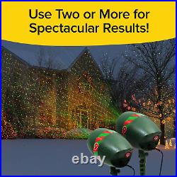 Ultra 9 Outdoor Laser Holiday Projector with Remote, 2 Pack, AS-SEEN-ON-TV, New