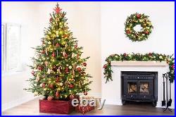 Un-lit/Pre-lit PE/PVC Ultra Realistic Pine (4ft to 10ft) Christmas Tree World