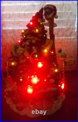 Unique M&M'S Lighted Christmas Tree By The Danbury Mint! 14x9/M&M's Decorating