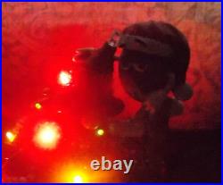 Unique M&M'S Lighted Christmas Tree By The Danbury Mint! 14x9/M&M's Decorating