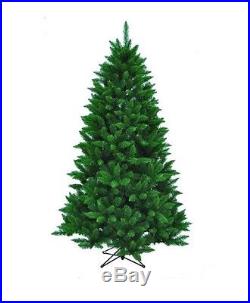 Unlit Artificial Christmas Tree 7 ft 1026 Tips with Stand Home Holiday Decor NEW