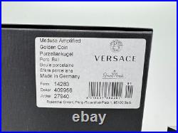 VERSACE Medusa Amplified Golden Coin 2022 ORNAMENT Rosenthal Christmas Ball